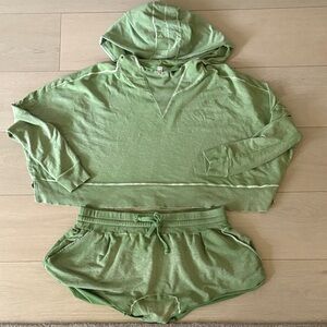 FP Movement by Free People Green Pajama Set